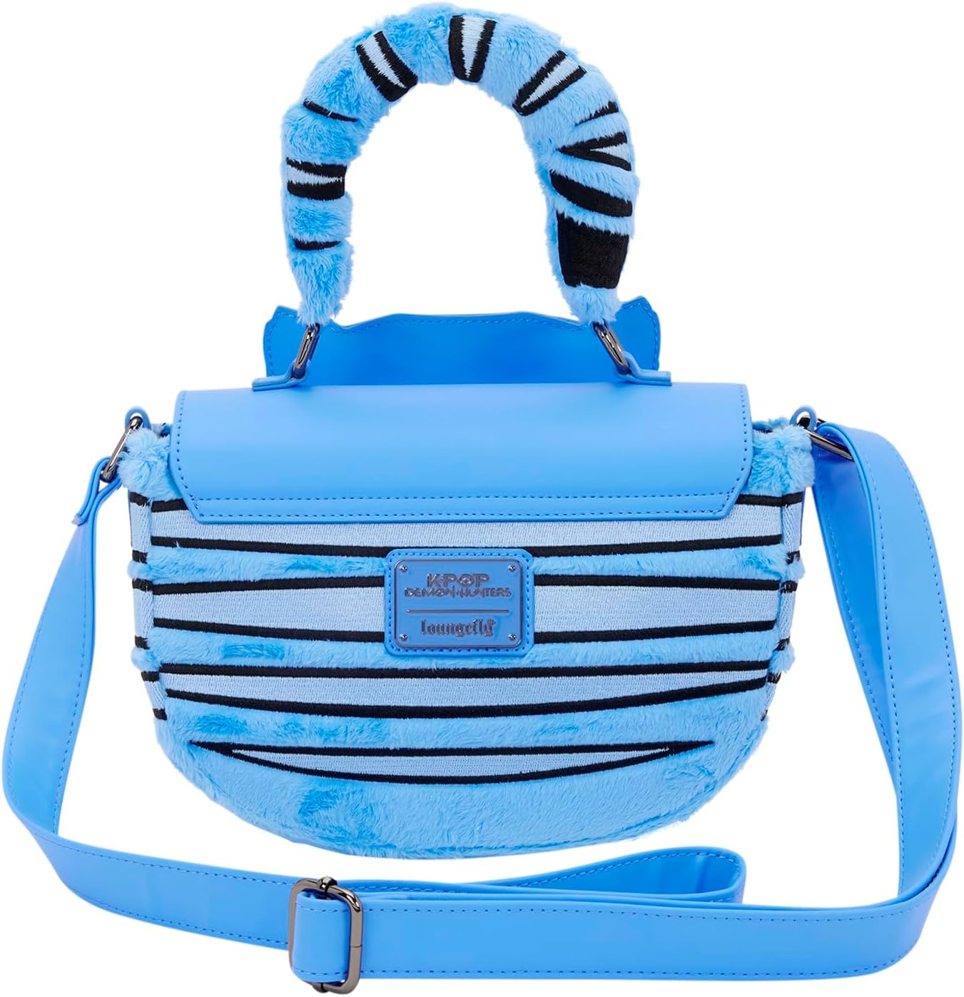 Loungefly Netflix KPop Demon Hunters: Derpy Crossbody Glow-in-the-Dark Bag Clothing and Apparel Loungefly