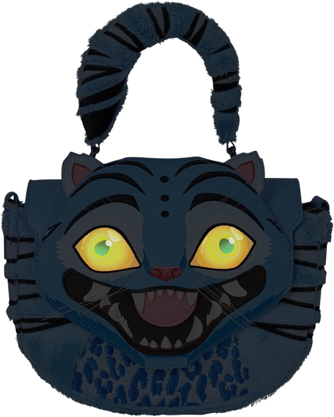 Loungefly Netflix KPop Demon Hunters: Derpy Crossbody Glow-in-the-Dark Bag Clothing and Apparel Loungefly