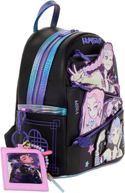 Loungefly: Kpop Demon Hunters Mini Backpack with Photo Card Clothing and Apparel Loungefly