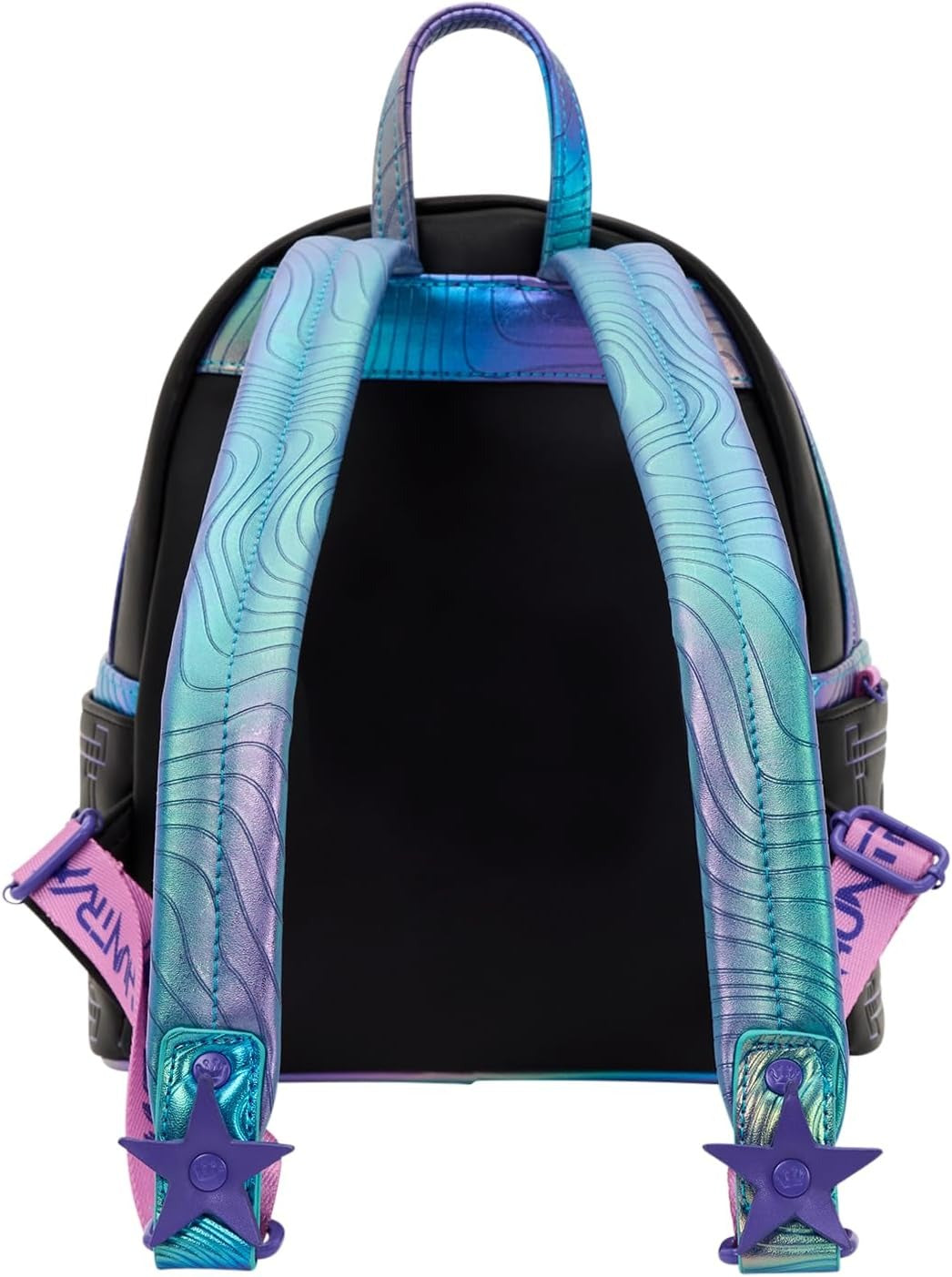 Loungefly: Kpop Demon Hunters Mini Backpack with Photo Card Clothing and Apparel Loungefly