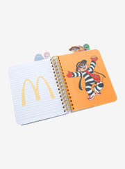 Loungefly McDonald's Characters - Spiral Tab Stationery Journal Notebook Memorabilia Loungefly