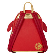 Loungefly: Mulan 25th Anniversary Mushu Glitter Cosplay Mini Backpack Clothing and Apparel Loungefly