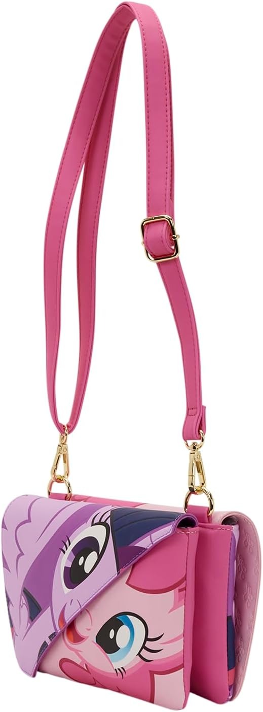 Loungefly: My Little Pony Friendship Crossbody Bag Clothing and Apparel Loungefly