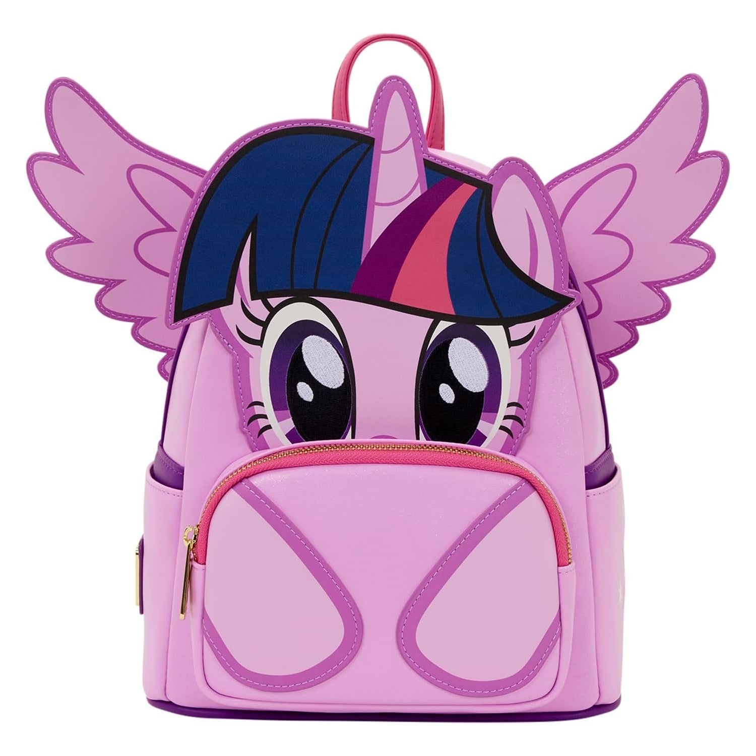 Loungefly: My Little Pony Friendship Is Magic Twilight Sparkle Mini Backpack Clothing and Apparel Loungefly