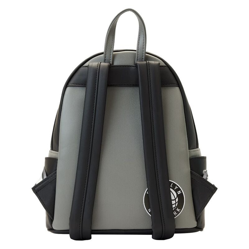Loungefly: NBA Brooklyn Nets Patch Icons - Mini Backpack Clothing and Apparel Loungefly