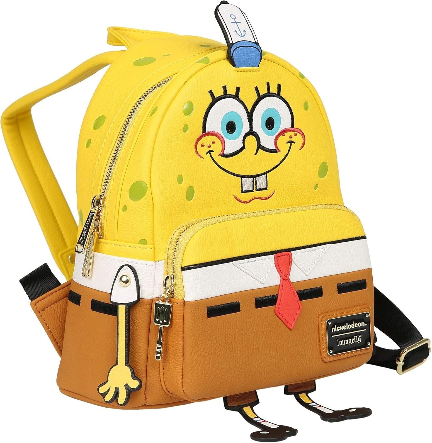 Loungefly: Nickelodeon - Spongebob Squarepants 20th Anniversary Mini Backpack Clothing and Apparel Loungefly