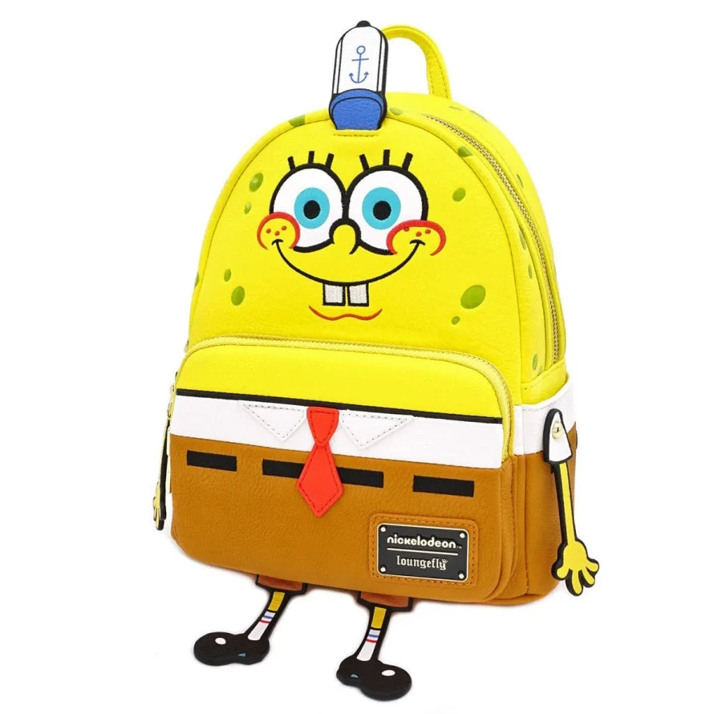Loungefly: Nickelodeon - Spongebob Squarepants 20th Anniversary Mini Backpack Clothing and Apparel Loungefly