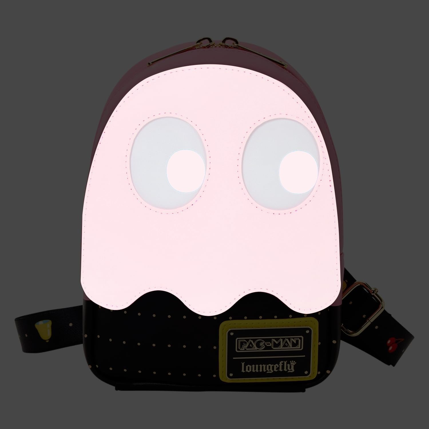 Loungefly: Pac-Man Pinky Sling Clothing and Apparel Loungefly