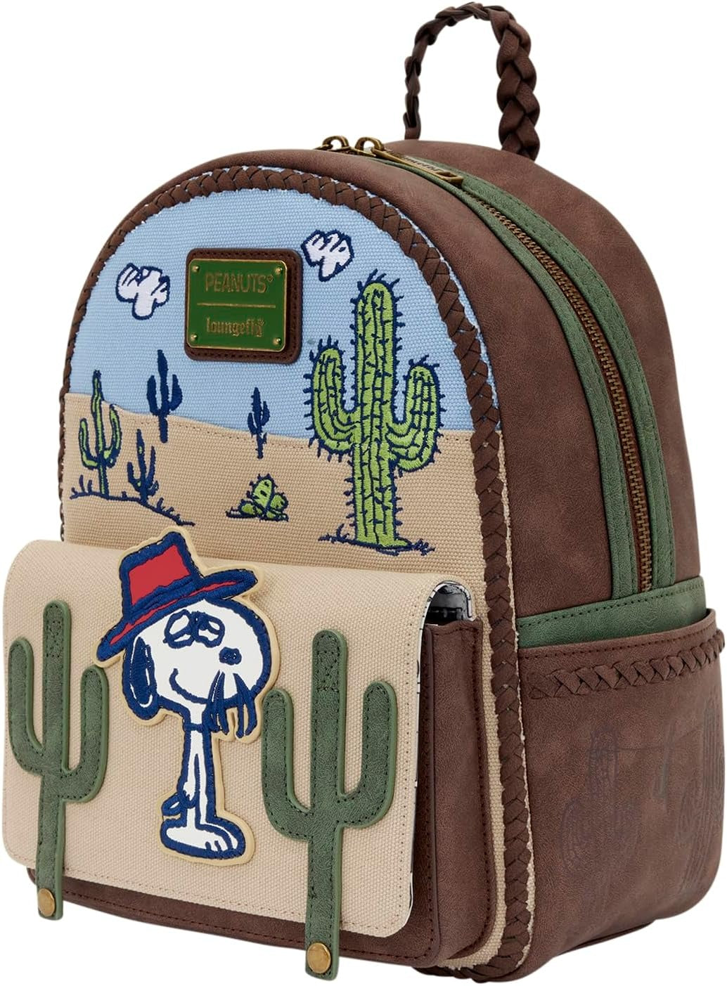 Loungefly: Peanuts - Snoopy Desert Mini Backpack Clothing and Apparel Loungefly