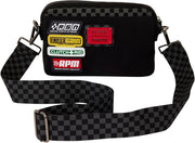 Loungefly: Pixar Cars 20th Anniversary Piston Cup Sling Crossbody Bag Clothing and Apparel Loungefly