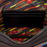 Loungefly: Pixar Cars 20th Anniversary Piston Cup Sling Crossbody Bag Clothing and Apparel Loungefly