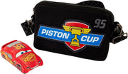 Loungefly: Pixar Cars 20th Anniversary Piston Cup Sling Crossbody Bag Clothing and Apparel Loungefly