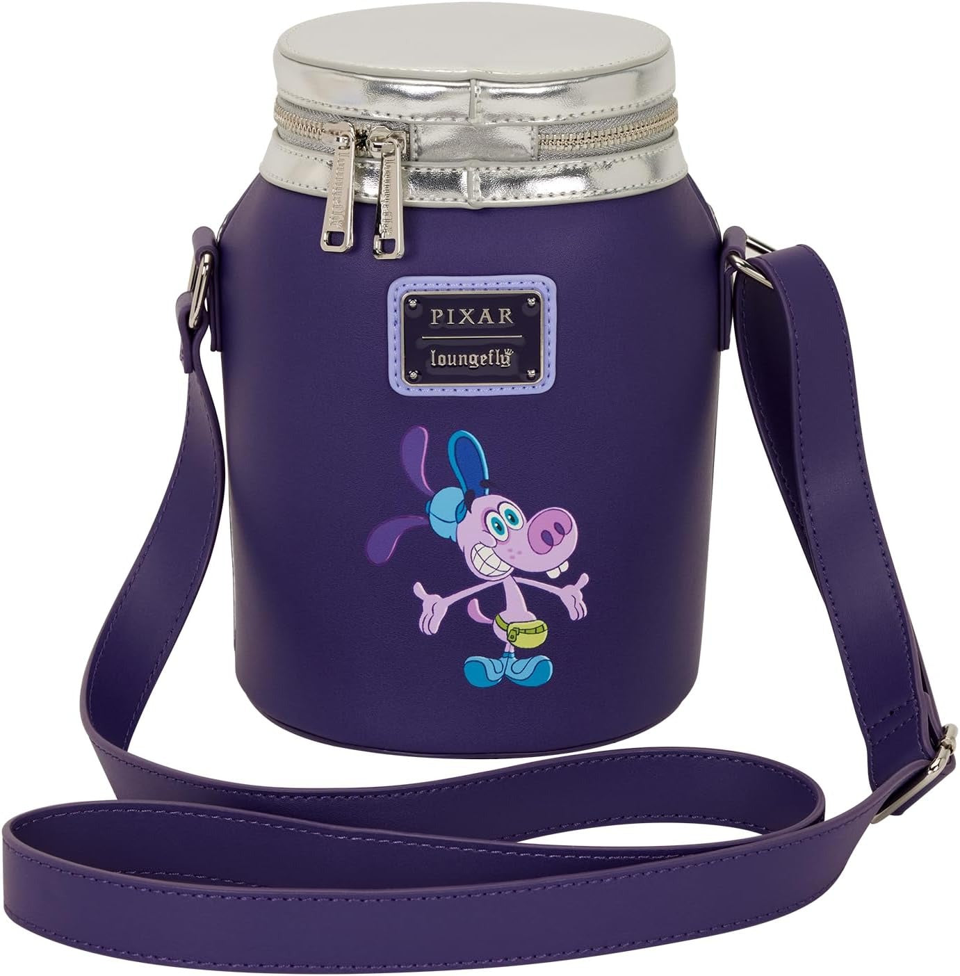 Loungefly: Pixar - Inside Out 2 Bottled Up Emotions Crossbody Bag Clothing and Apparel Loungefly