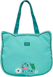 Loungefly Pokemon: Bulbasaur Canvas Bag Clothing and Apparel Loungefly