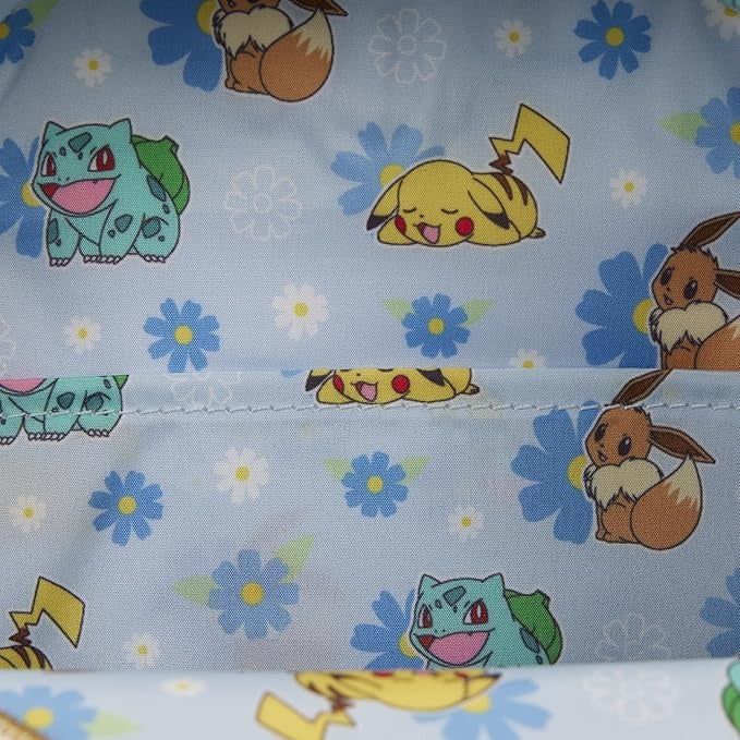 Loungefly: Pokemon - Floral Sleeping Pikachu Mini Backpack Clothing and Apparel Loungefly