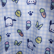 Loungefly: Sanrio - Pochacco Gingham Crossbody Bag Clothing and Apparel Loungefly