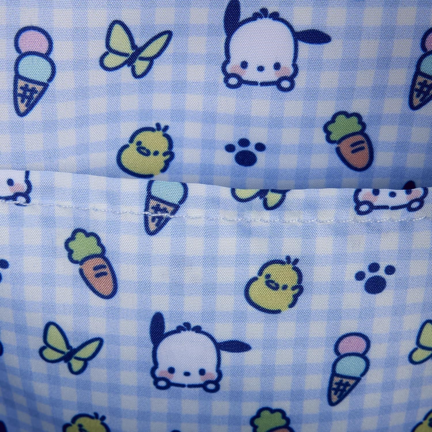 Loungefly: Sanrio - Pochacco Gingham Mini Backpack Clothing and Apparel Loungefly