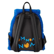 Loungefly: Sesame Street - Cookie Monster Plush Mini Backpack Clothing and Apparel Loungefly
