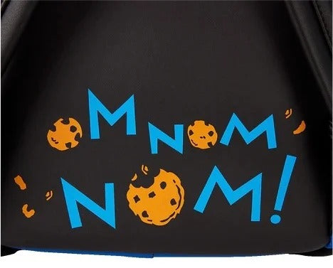 Loungefly: Sesame Street - Cookie Monster Plush Mini Backpack Clothing and Apparel Loungefly