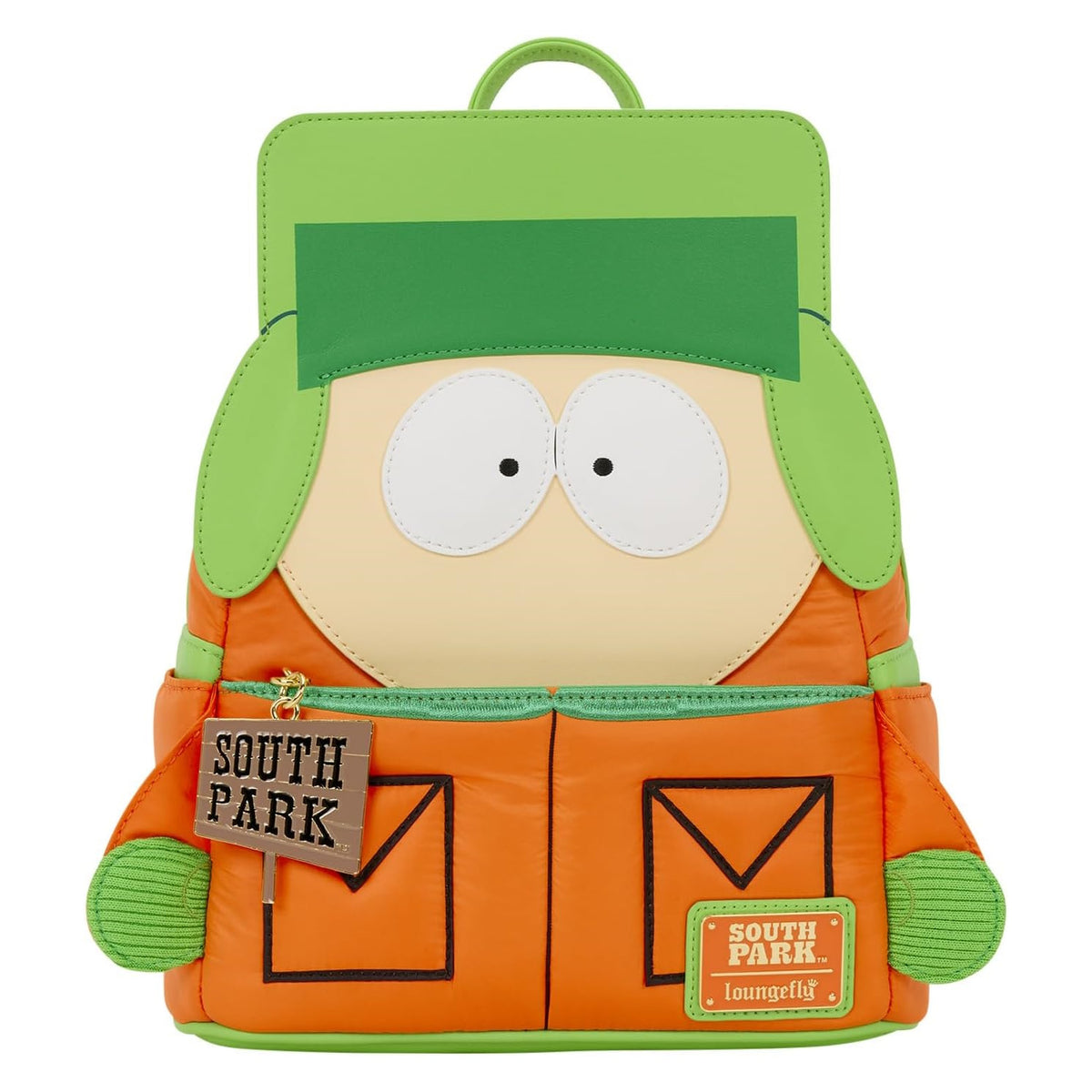 Loungefly South Park: Kyle Cosplay Mini Backpack Clothing and Apparel Loungefly