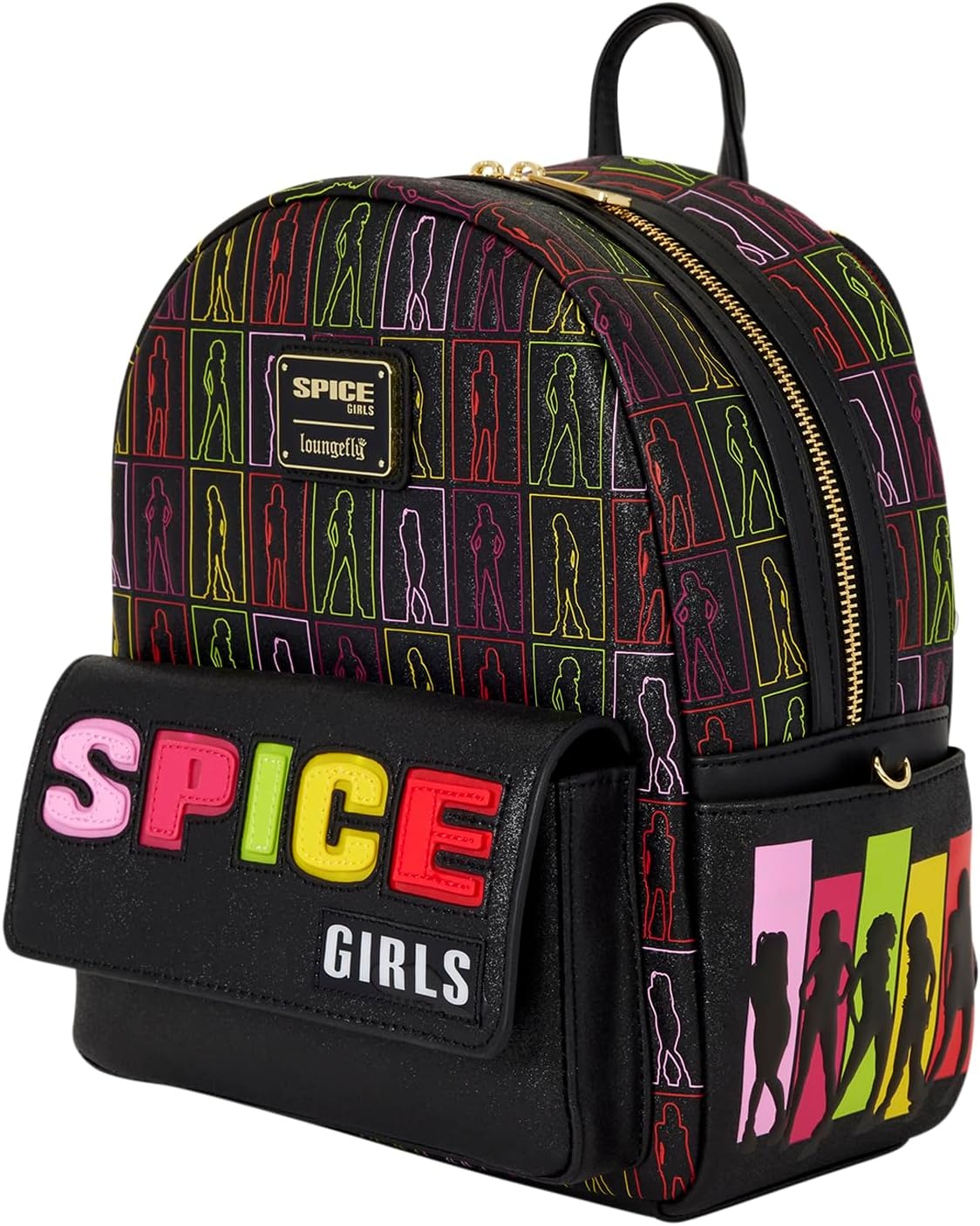 Loungefly: Spice Girls Light-Up Mini Backpack Clothing and Apparel Loungefly