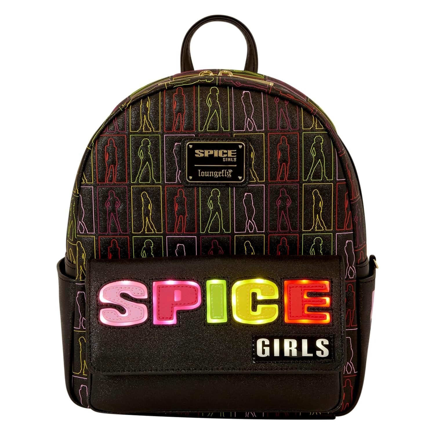 Loungefly: Spice Girls Light-Up Mini Backpack Clothing and Apparel Loungefly