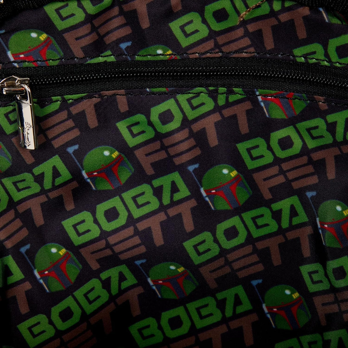 Loungefly: Star Wars Boba Fett Sling Bag Clothing and Apparel Loungefly