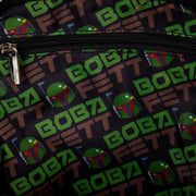 Loungefly: Star Wars Boba Fett Sling Bag Clothing and Apparel Loungefly