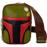 Loungefly: Star Wars Boba Fett Sling Bag Clothing and Apparel Loungefly