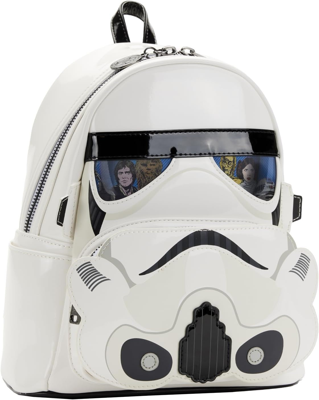 Loungefly Star Wars: Stormtrooper Lenticular Mini Backpack Clothing and Apparel Loungefly
