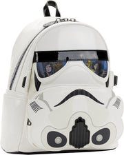 Loungefly Star Wars: Stormtrooper Lenticular Mini Backpack Clothing and Apparel Loungefly