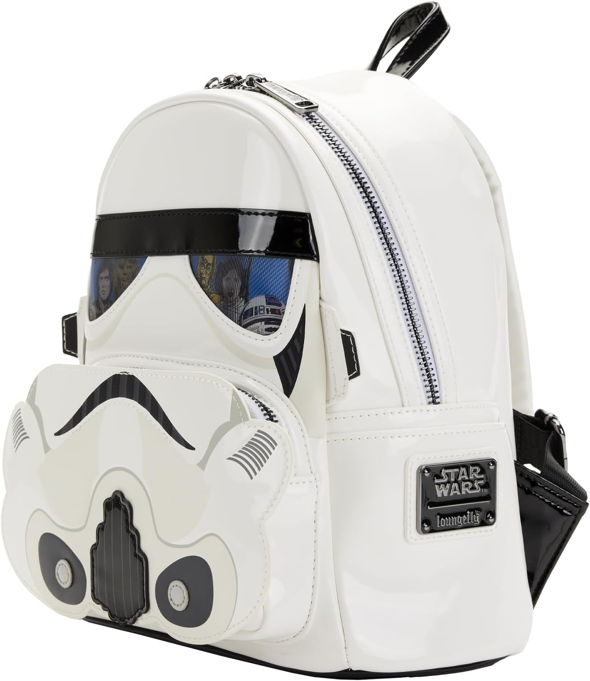Loungefly Star Wars: Stormtrooper Lenticular Mini Backpack Clothing and Apparel Loungefly