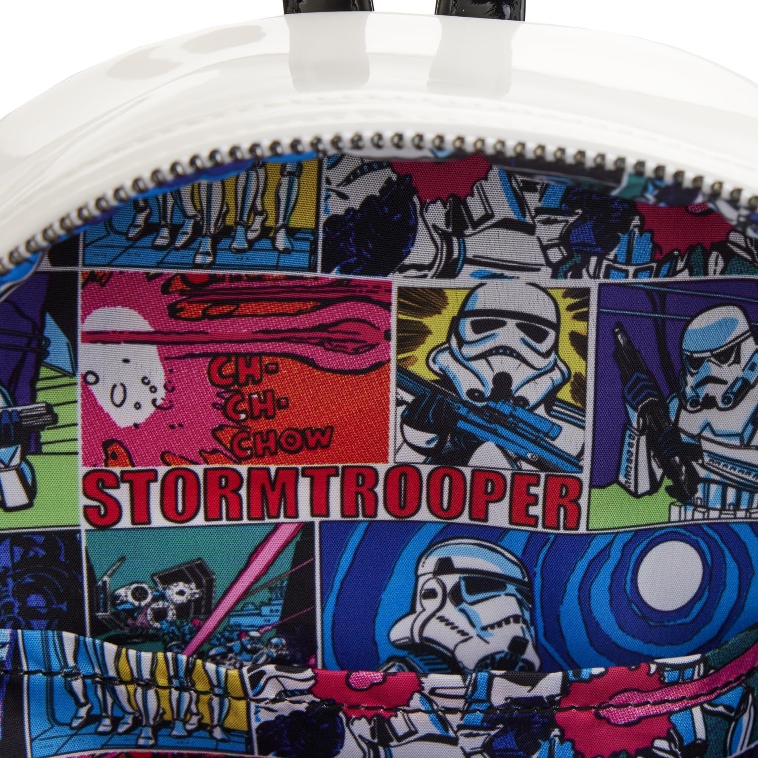 Loungefly Star Wars: Stormtrooper Lenticular Mini Backpack Clothing and Apparel Loungefly