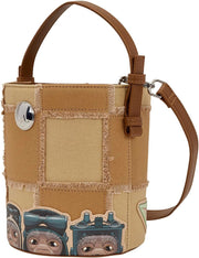 Loungefly: Star Wars The Mandalorian - Grogu and Anzellan Crossbody Bag Clothing and Apparel Loungefly