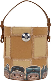 Loungefly: Star Wars The Mandalorian - Grogu and Anzellan Crossbody Bag Clothing and Apparel Loungefly