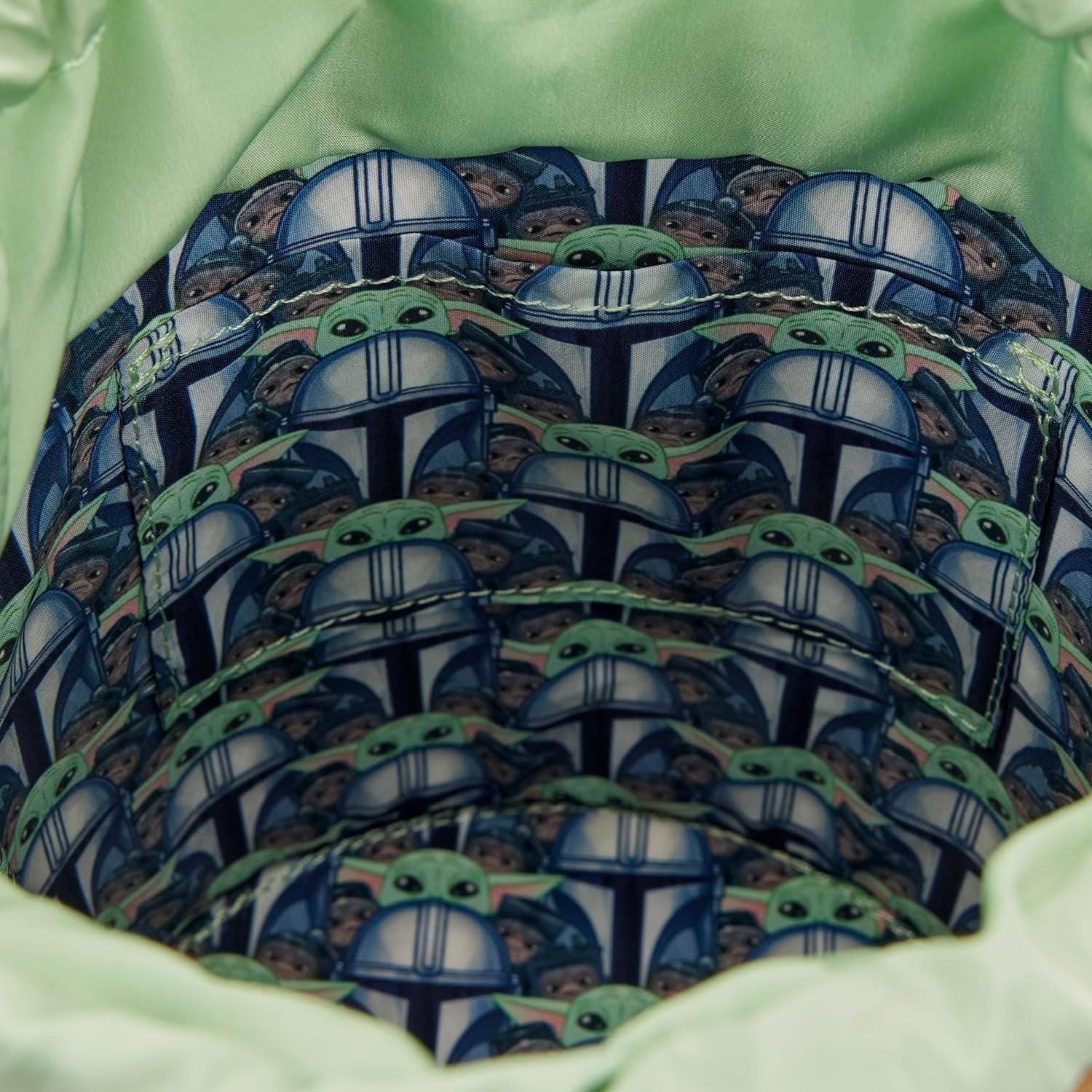 Loungefly: Star Wars The Mandalorian - Grogu and Anzellan Crossbody Bag Clothing and Apparel Loungefly