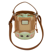 Loungefly: Star Wars The Mandalorian - Grogu and Anzellan Crossbody Bag Clothing and Apparel Loungefly