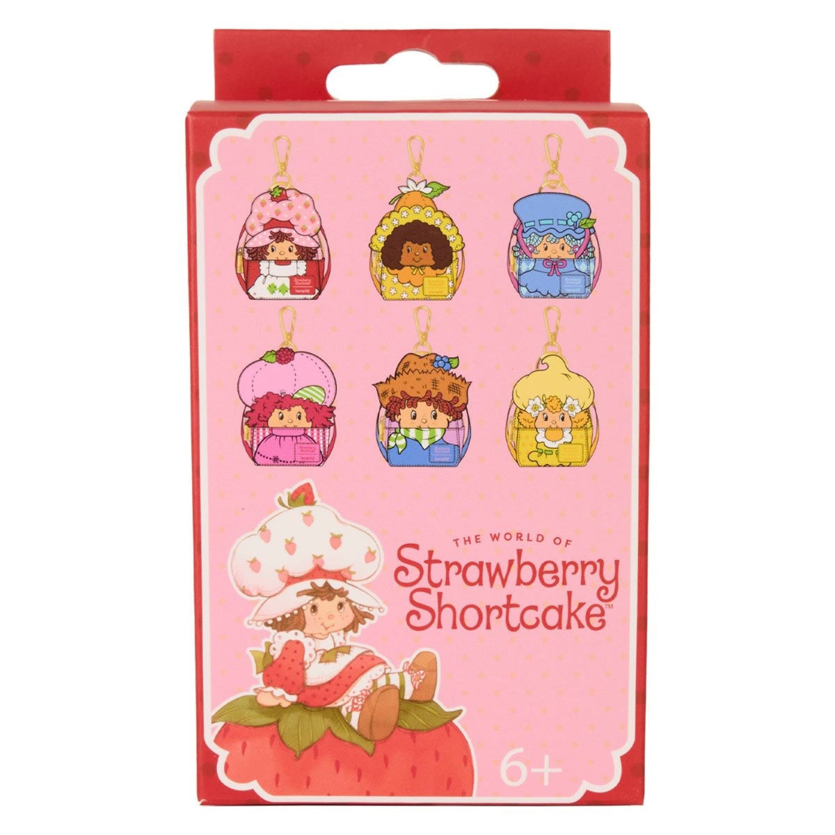 Loungefly: Strawberry Shortcake Mystery Bag Keychain Charm Blind Box Clothing and Apparel Loungefly