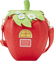 Loungefly: Strawberry Shortcake Strawberry House Crossbody Bag Clothing and Apparel Loungefly