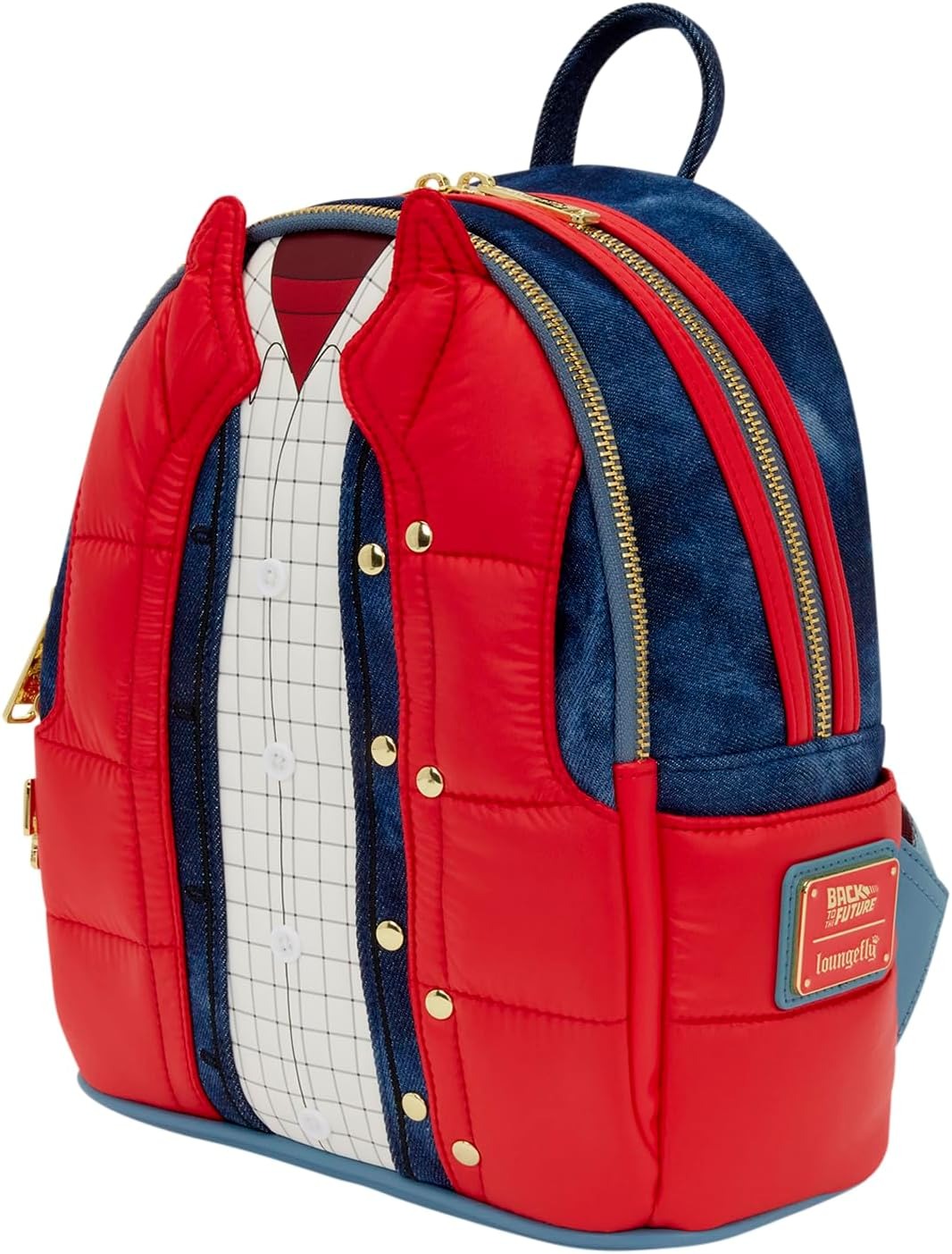 Loungefly: Universal Back to the Future - Marty Mcfly Mini Backpack Clothing and Apparel Loungefly