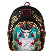 Loungefly: Universal Monsters - Bride of Frankenstein Stained Glass Mini Backpack Clothing and Apparel Loungefly