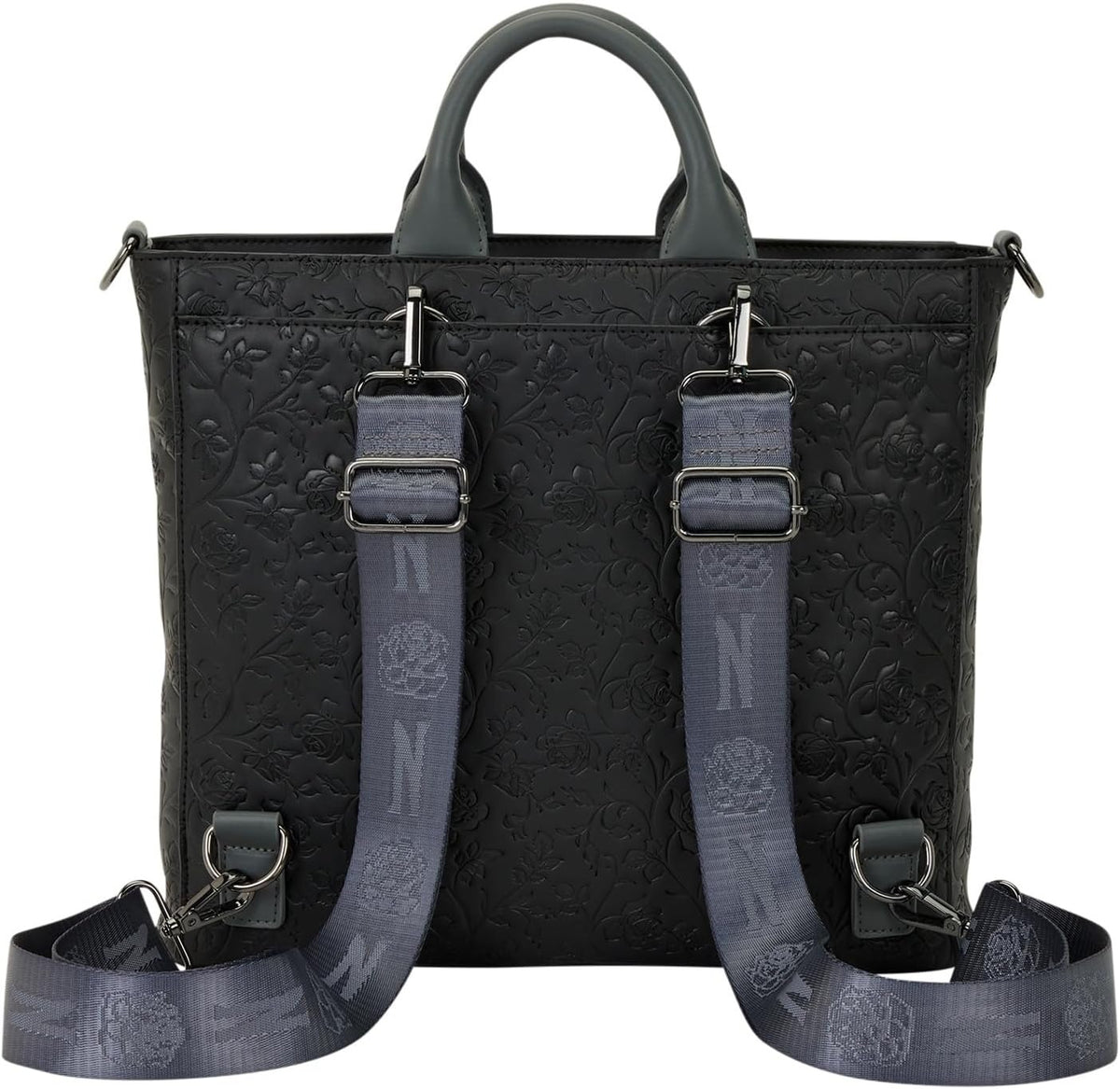 Loungefly: Wednesday Nevermore Academy Convertible Tote Bag Clothing and Apparel Loungefly