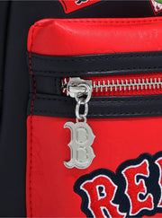 Loungefly: MLB Boston Red Sox Patches Mini Backpack Clothing and Apparel Loungefly