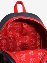 Loungefly: MLB Boston Red Sox Patches Mini Backpack Clothing and Apparel Loungefly