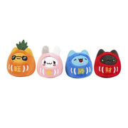 Bugcat Capoo: Lucky Black Bugcat Daruma Wobble Plush - Wealth Plushies Bugcat Capoo