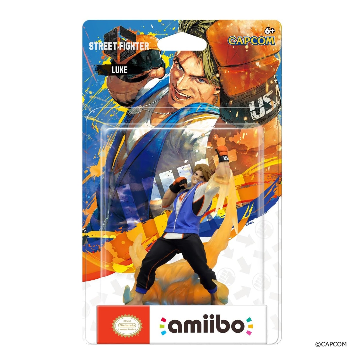 Street Fighter 6: Luke Amiibo [Nintendo Accessory] Nintendo Amiibo Nintendo