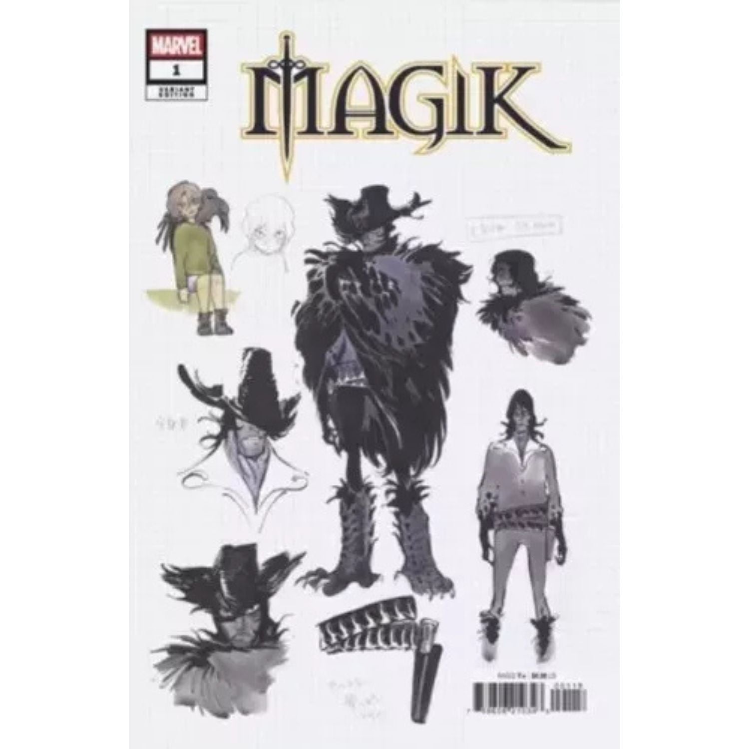 MAGIK: #1 [Momoko CVR I Design - 1:10] 2025 Comics Marvel Comics