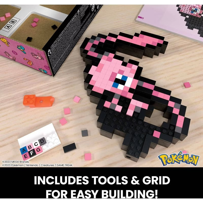 MEGA: Pokemon [Pixel Art Mew] Toys & Games MEGA
