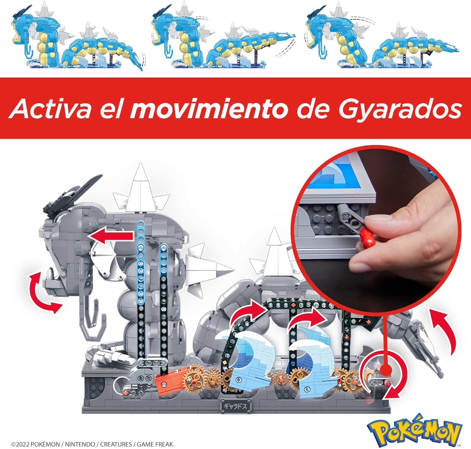 MEGA Pokemon: Motion Girados - 2186 Piece Building Set Toys & Games Mattel