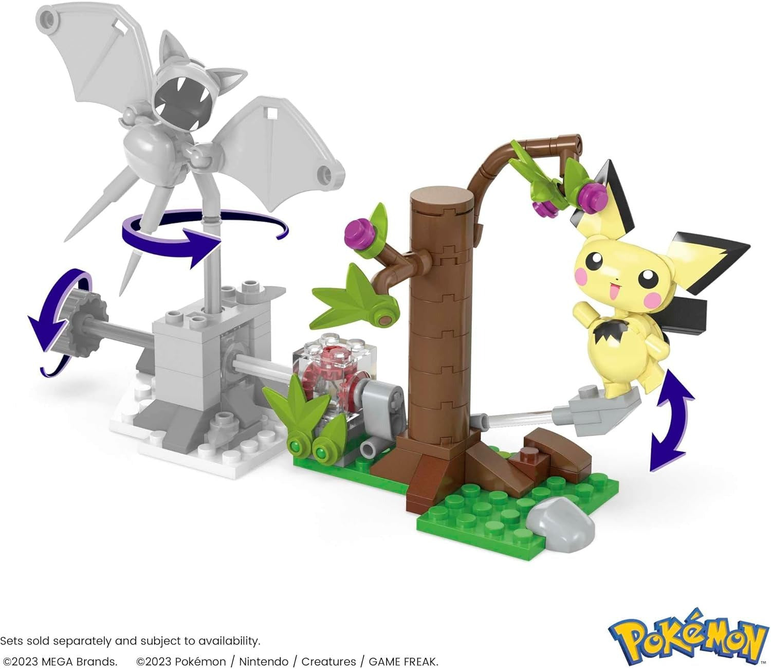 MEGA Pokemon: Pichu Forest Forage - 84 Piece Building Set Toys & Games Mattel